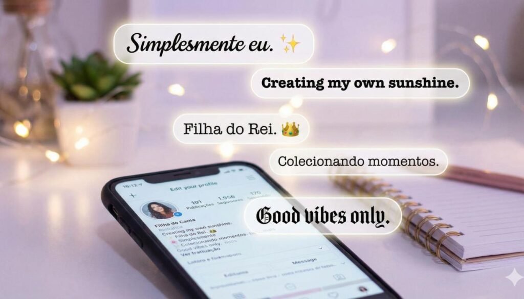 Frases para Bio do Instagram
