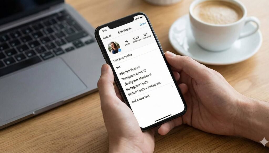 Como Mudar a Fonte da Bio do Instagram