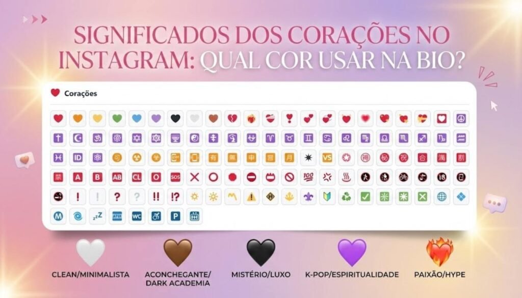 emojis de coração